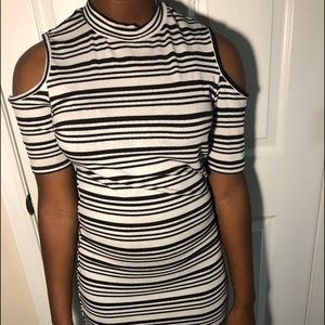 off the shoulder dress